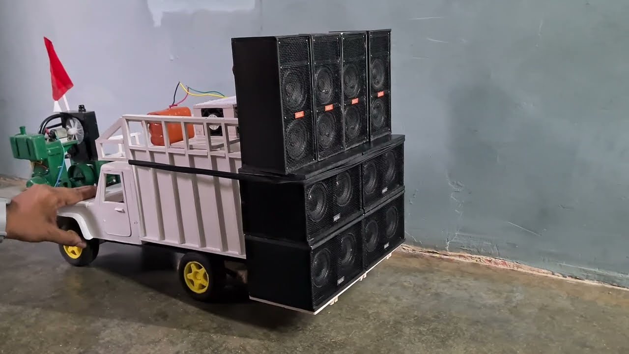 Mini DJ New Pickup Setup 4 Bass 4 Top