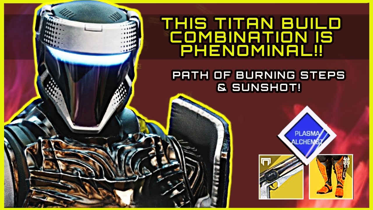 Destiny 2: TRY THIS SUNSHOT TITAN BUILD NOW! Path Of Burning Steps Build!