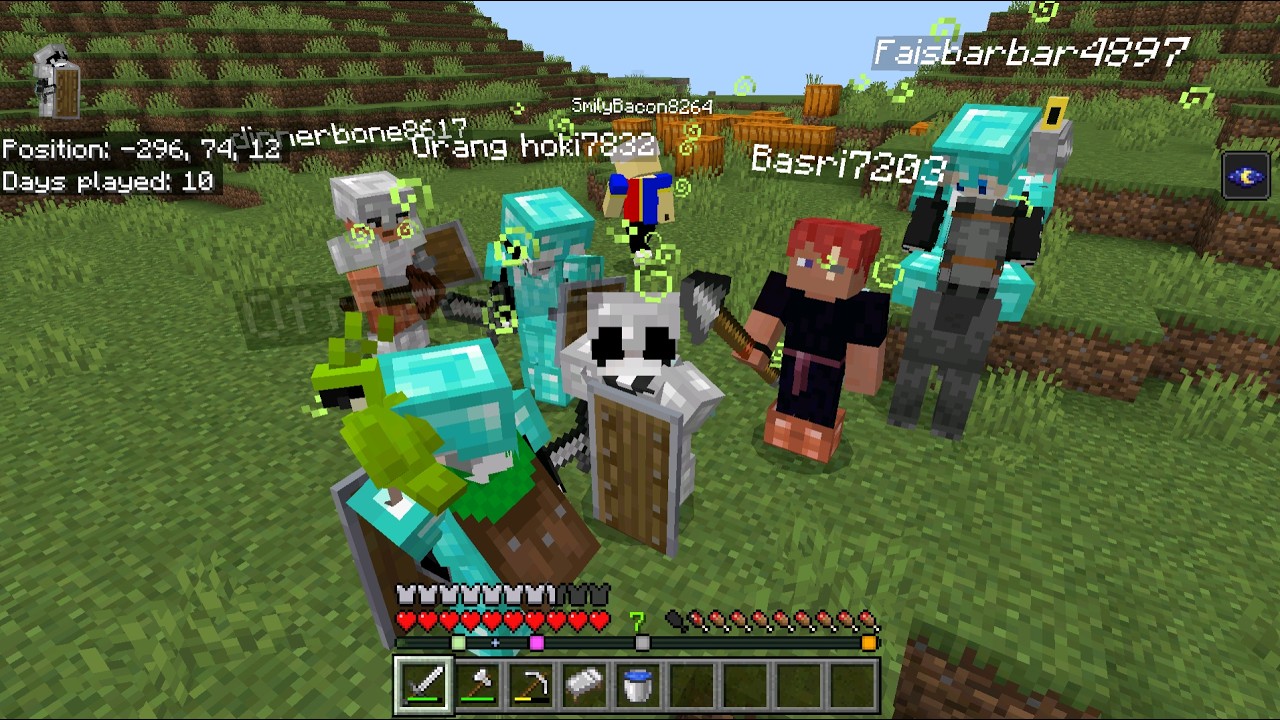 MAIN MINECRAFT SURVIVAL LAGI NIH COY -MINECRAFT BEDROCK-