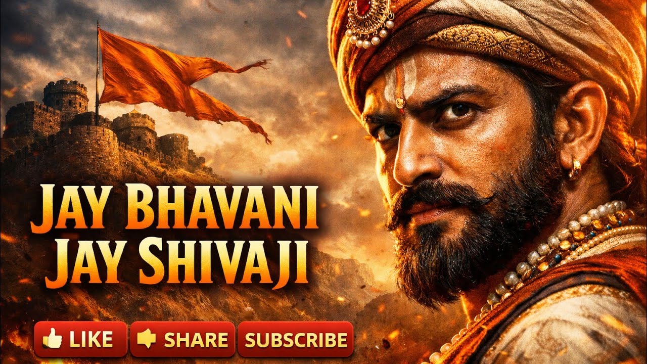 Chhatrapati Shivaji Maharaj  Song 🔥 | Jay Bhavani Jay Shivaji | Powerful Maratha Anthem