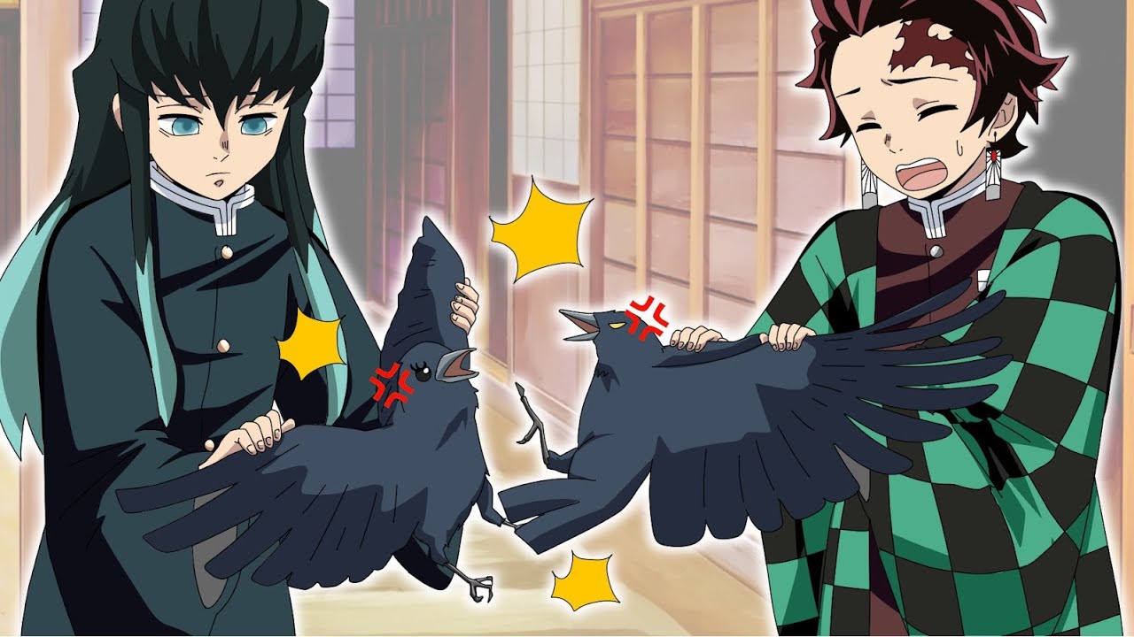 【鬼滅の刃×声真似】バトル勃発！？無一郎と炭治郎の鎹鴉【お館様×時透無一郎】LINE