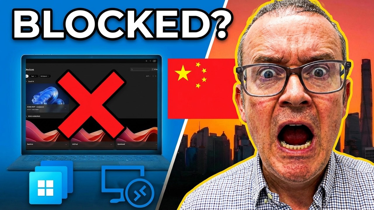 I Tested Azure Virtual Desktop & W365 From China — Here's What Happened