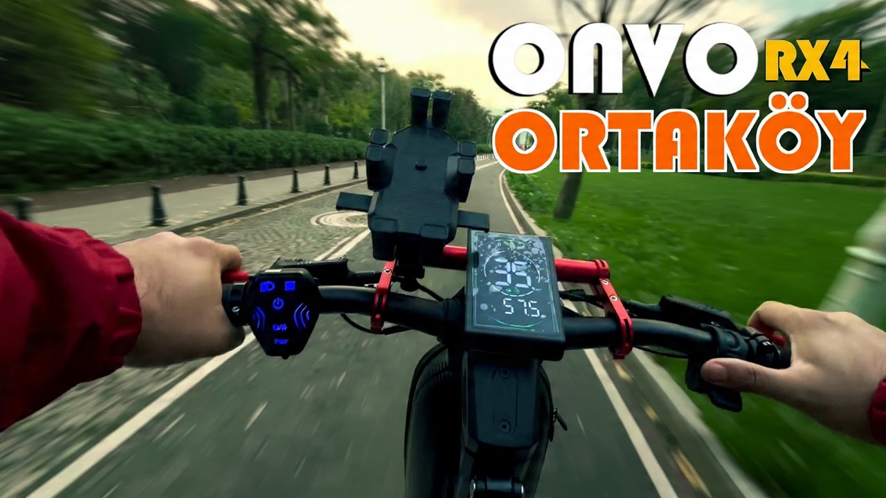 ONVO RX4 ORTAKÖY    BEŞİKTAŞ SÜRÜŞ GEZİSİ      Teker Patladı!