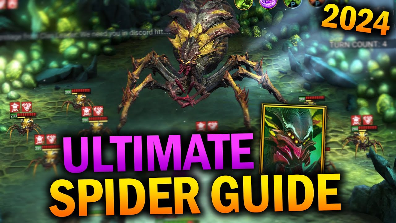 СОБЕРИ КОМАНДУ ЧЕМПИОНА ОП-ПАУКА! Советы новичкам по Spider's Den — руководство по Raid Shadow Le...