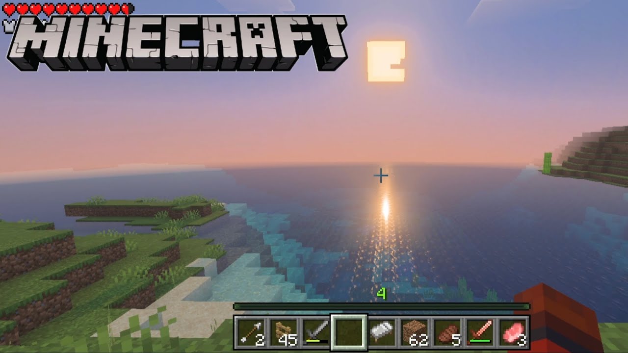 MİNECRAFT HAYATTA KALMA SERİSİ YENİ EV VE YENİ ZIRHIM BÖLÜM 2 4K 60FPS.