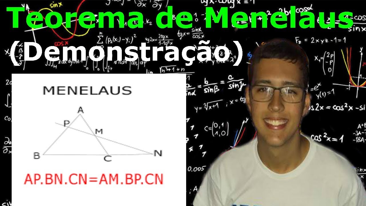 Teorema de Menelaus (Demonstração)