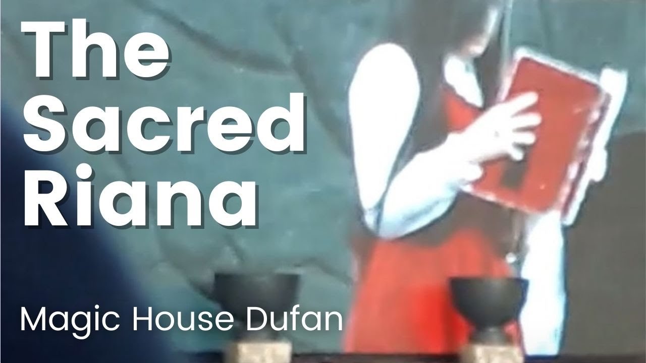 THE SACRED RIANA AT MAGIC HOUSE DUFAN (CANDID CAMERA)