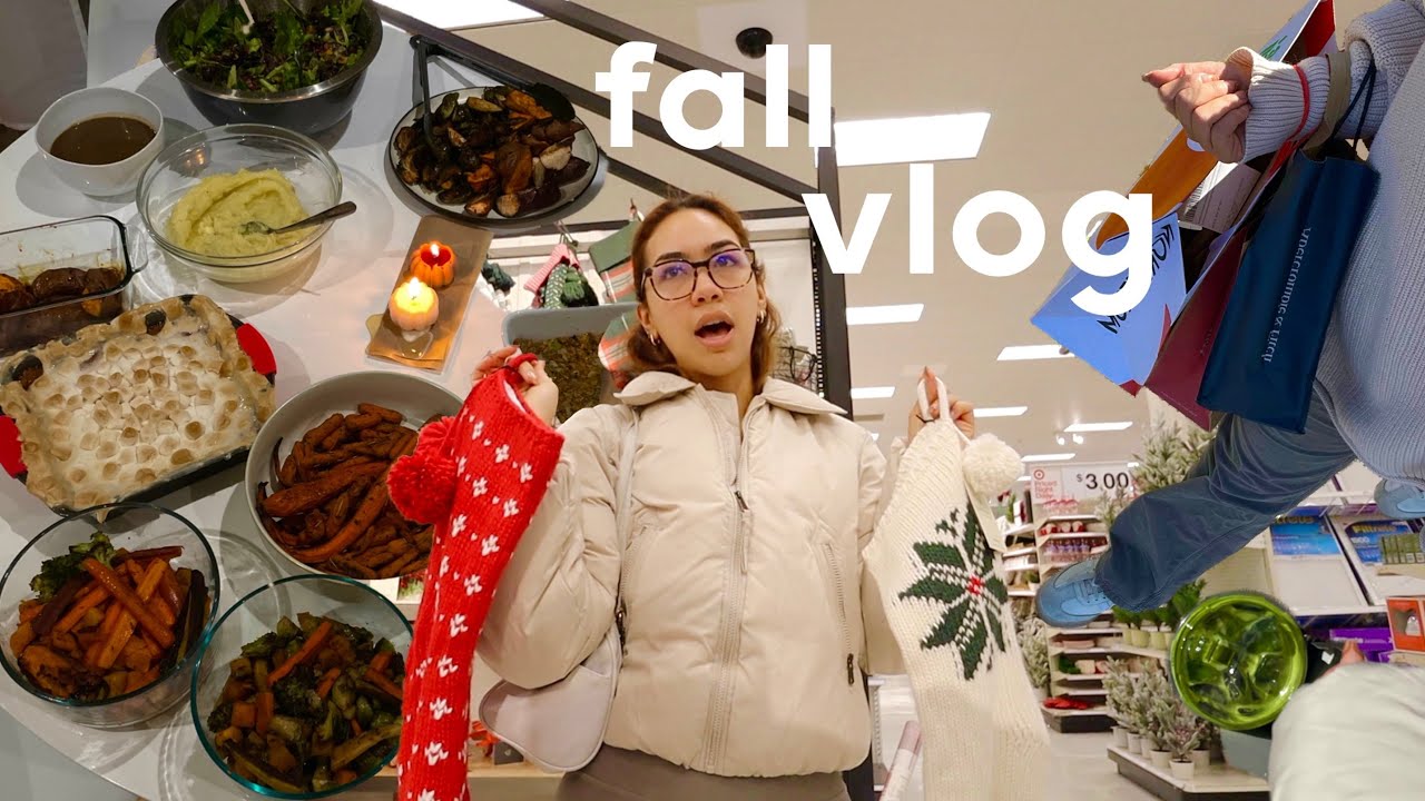 few fall days in my life + black friday haul!