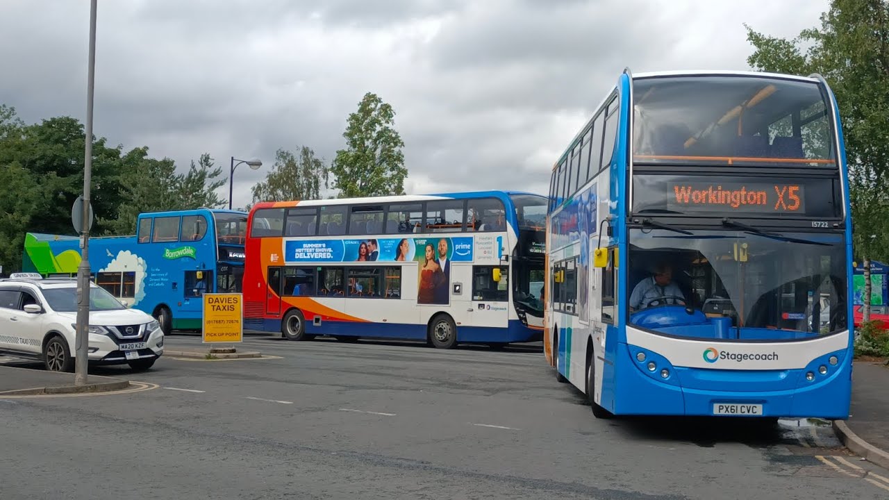 Buses At Keswick Bus Station (14/7/23)
