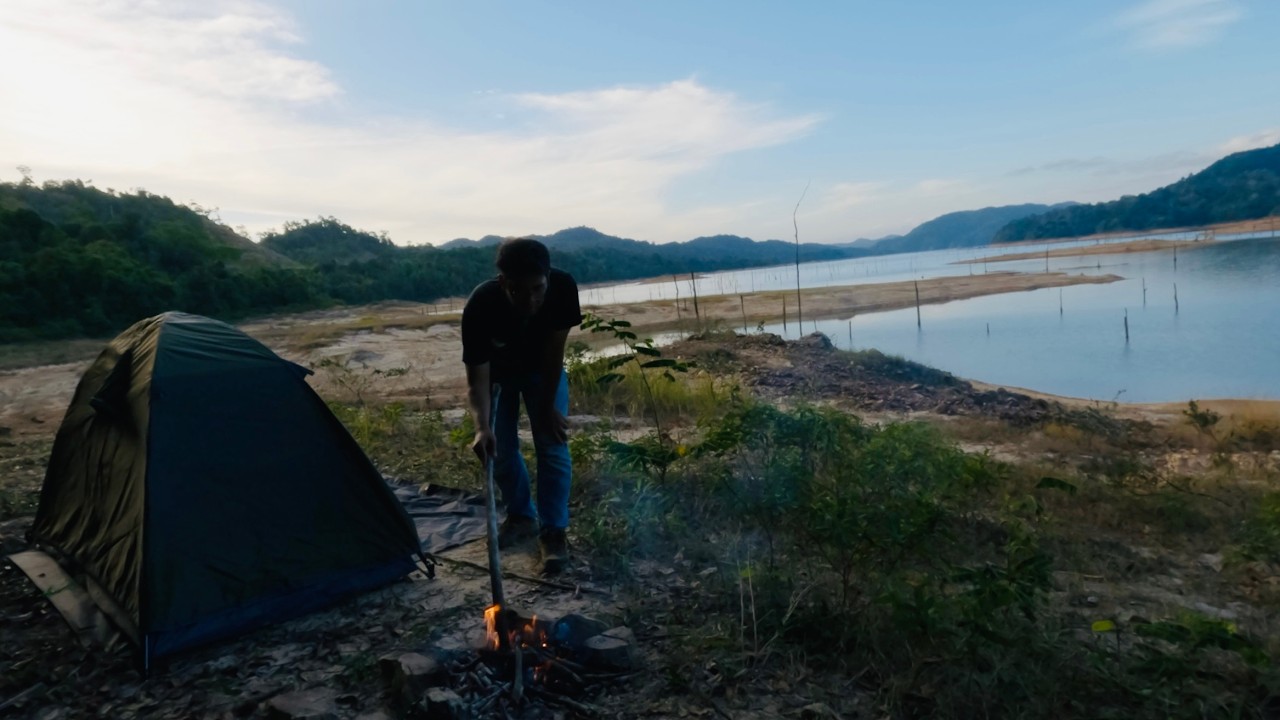 Bermalam Seorang Diri | Wild Camping Solo Tasik Pedu