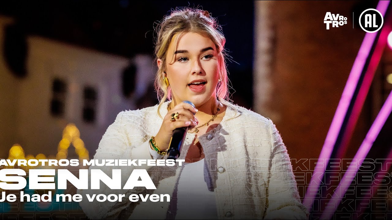 Senna - Je had me voor even (LIVE) • Muziekfeest op het Plein 2024