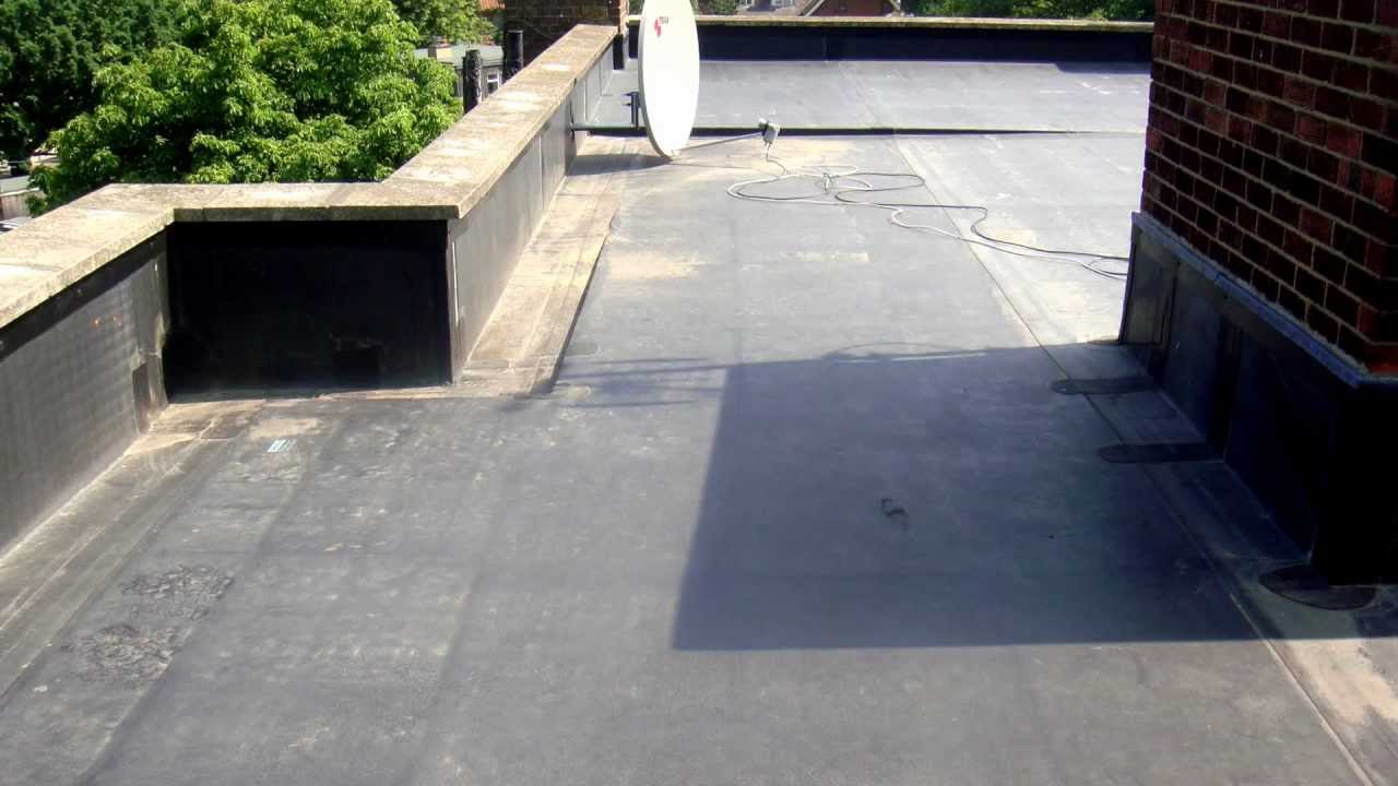 5 Year old EPDM rubber roof inspection