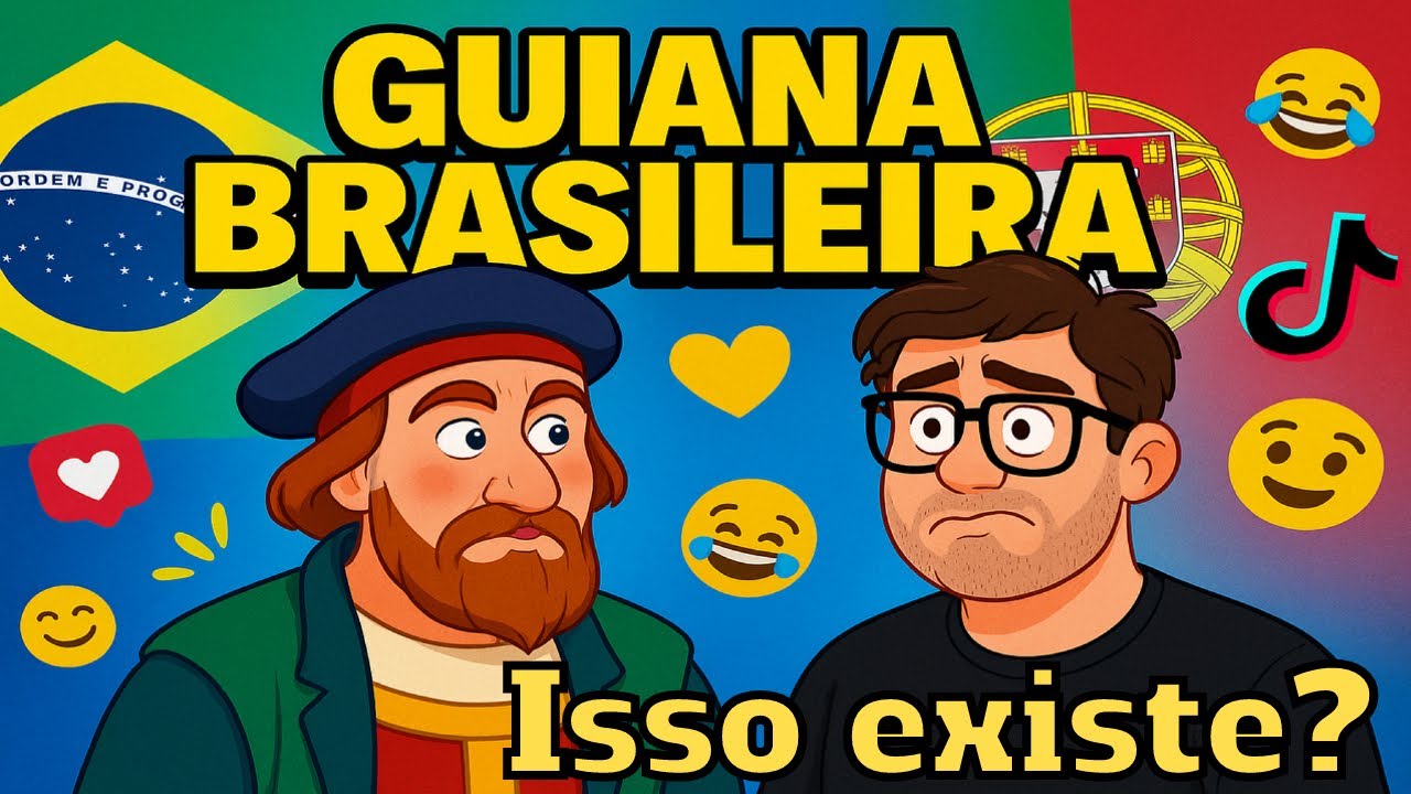 GUIANA BRASILEIRA o MEME que irritou os Portugueses