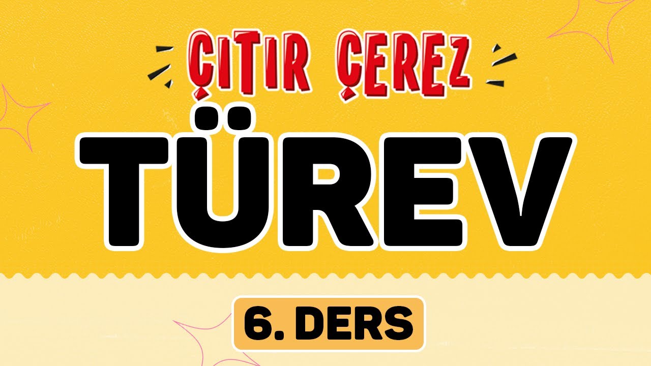 TÜREV 6 | Türevin Geometrik Yorumu #çıtırçerezLTİ (10/18)