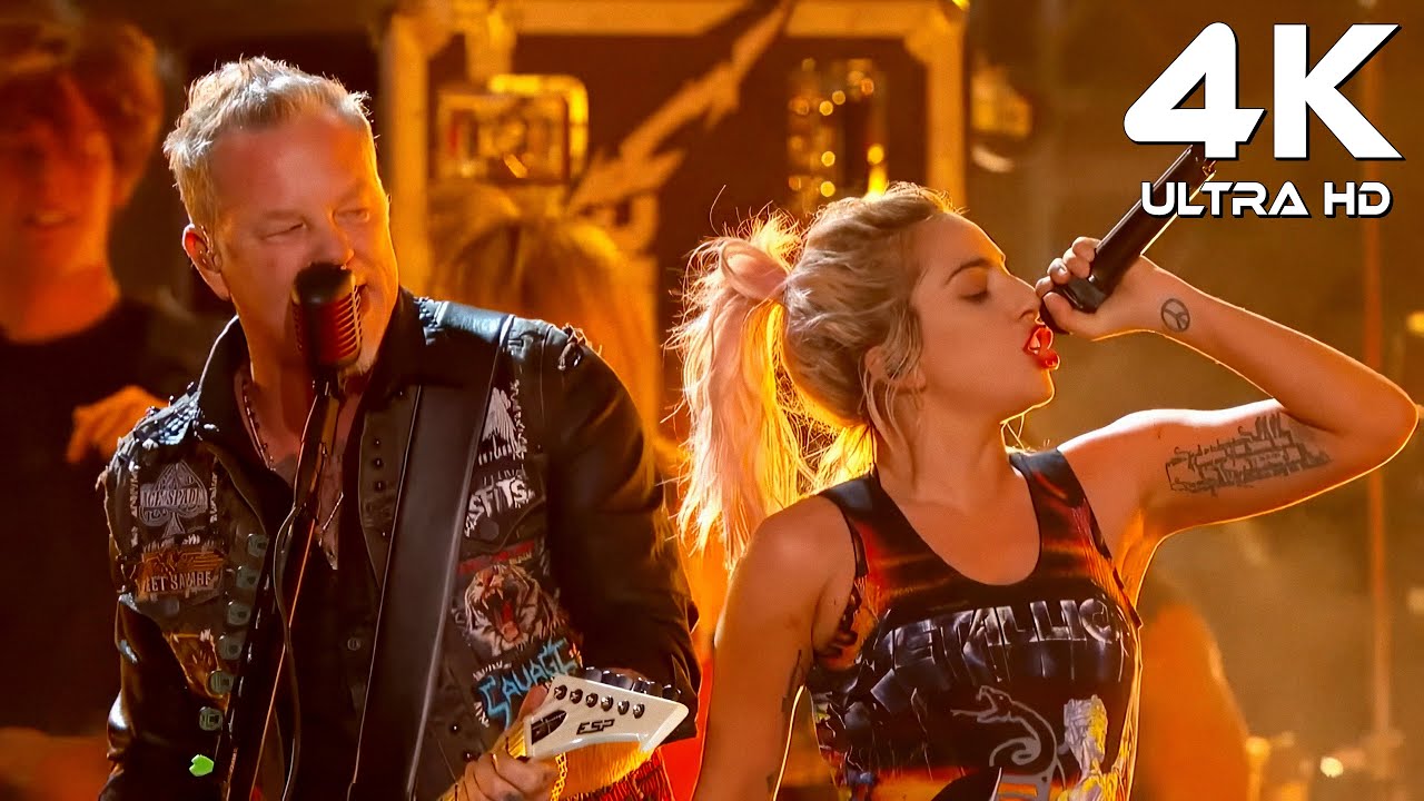 Lady Gaga & Metallica - Moth Into Flame - 4K - 5.1 Surround - Rehearsal @ 59th Grammy Awards 2017