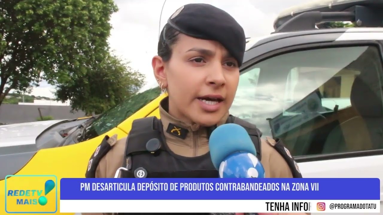 PM desarticula depósito de produtos contrabandeados na zona VII