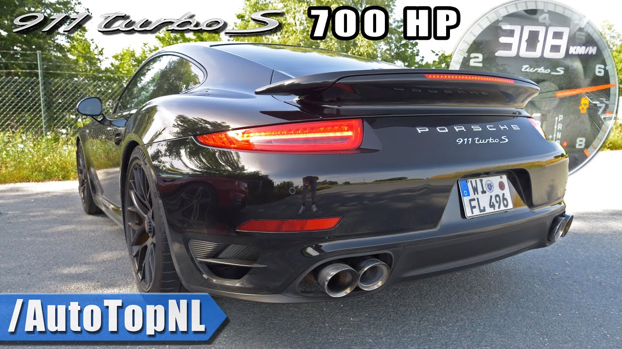 PORSCHE 911 TURBO S 991.1 700HP | 100-300 & INSANE SOUND by AutoTopNL