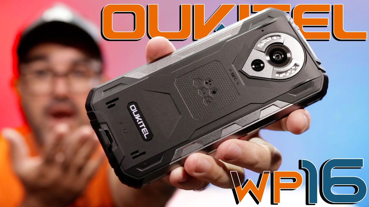 10600mAh de BATERIA 🔋 OUKITEL WP16 O Celular INDESTRUTÍVEL!