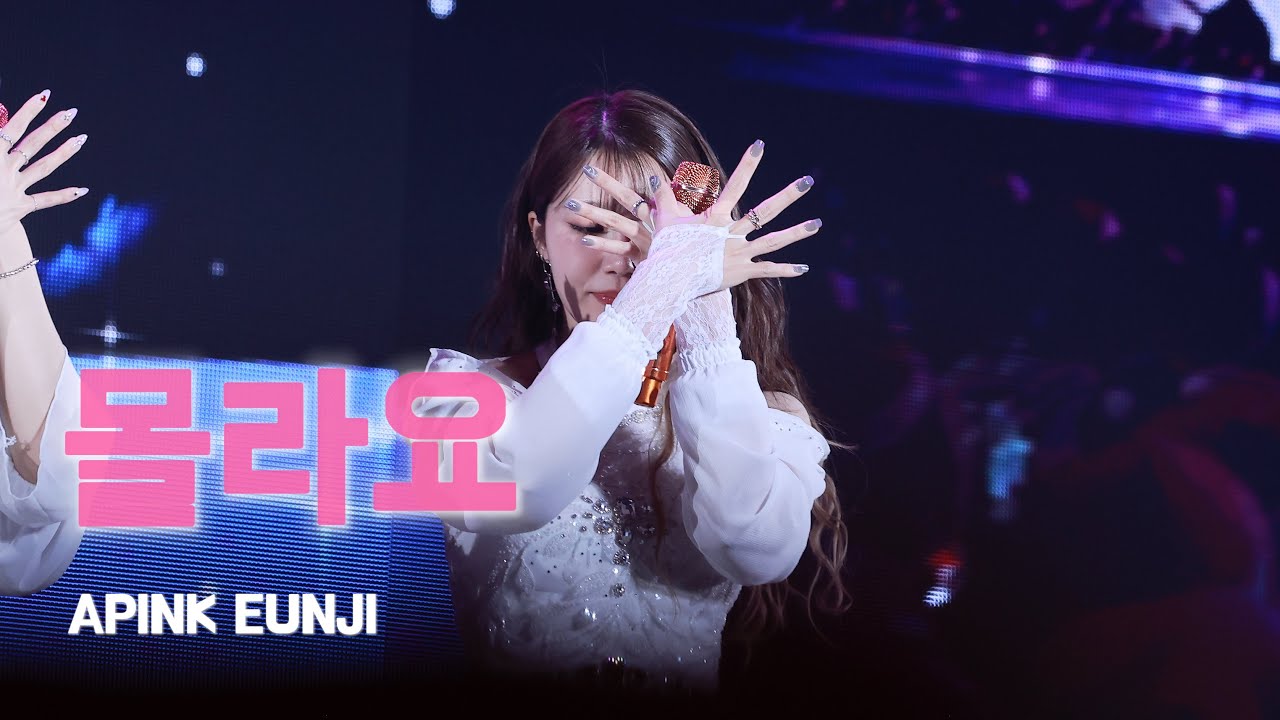[4K] 241221 에이핑크 정은지 ‘몰라요’ 직캠 | PINK CHRISTMAS