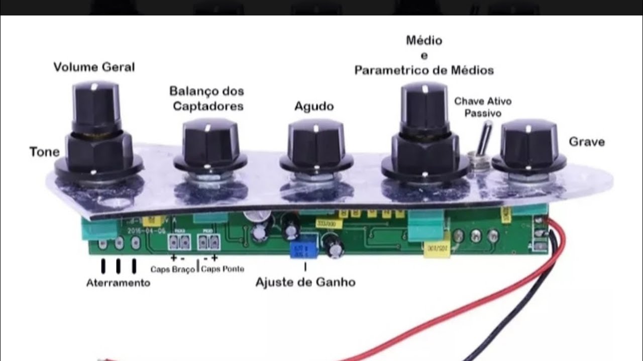 JazzBass Condor com circuito “JB07” e captadores originais do baixo!!!