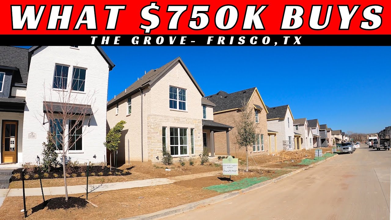 Shaddock Homes | Brenham Plan | What $745K Buys in The Grove | Driving Tour | Frisco, TX