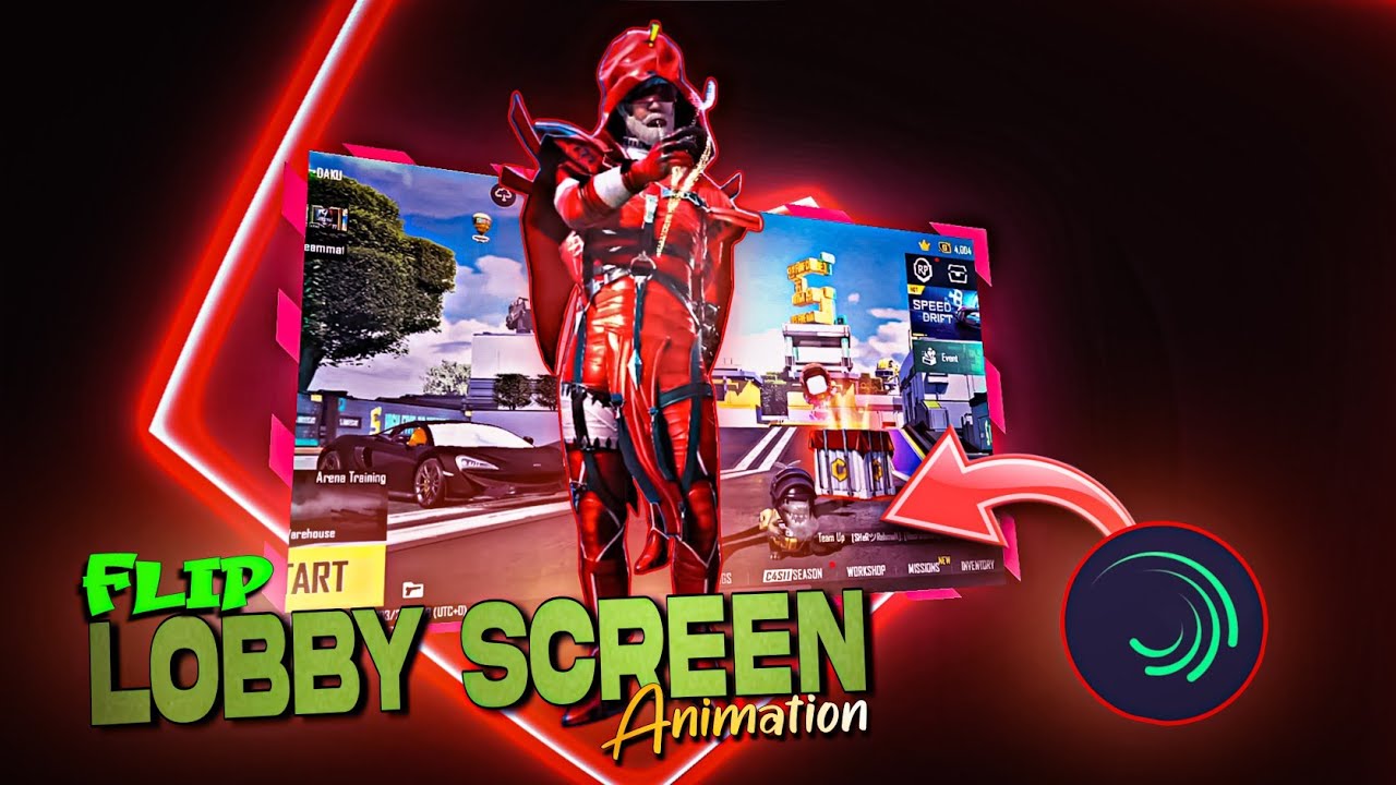 Flip Lobby Screen Animation Tutorial | Flip Screen in Alight Motion | Mr TOM Playz