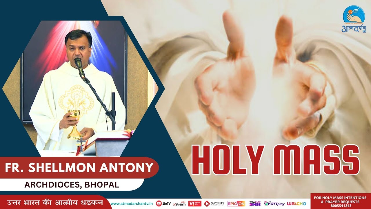 Daily Holy Mass || 10th February 2026 || Shellmon Antony  || Atmadarshan TV