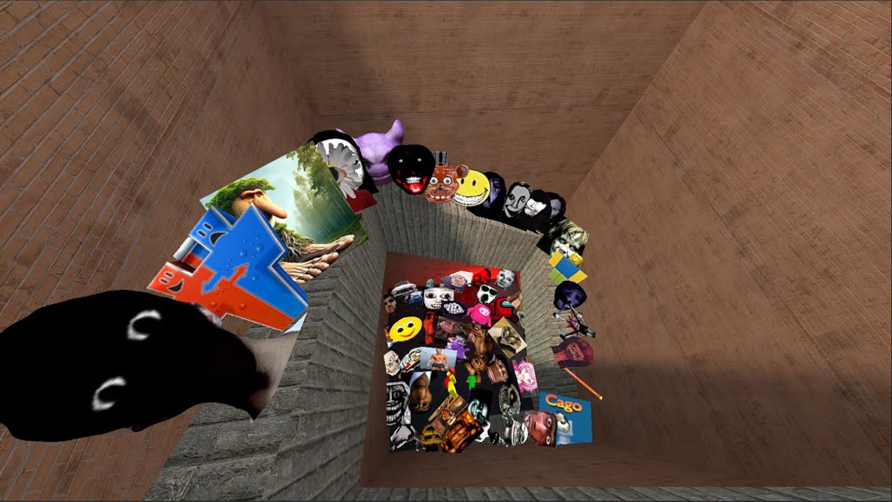 Too Much Nico Nextbots and Nextbots in the Maze | Gmod