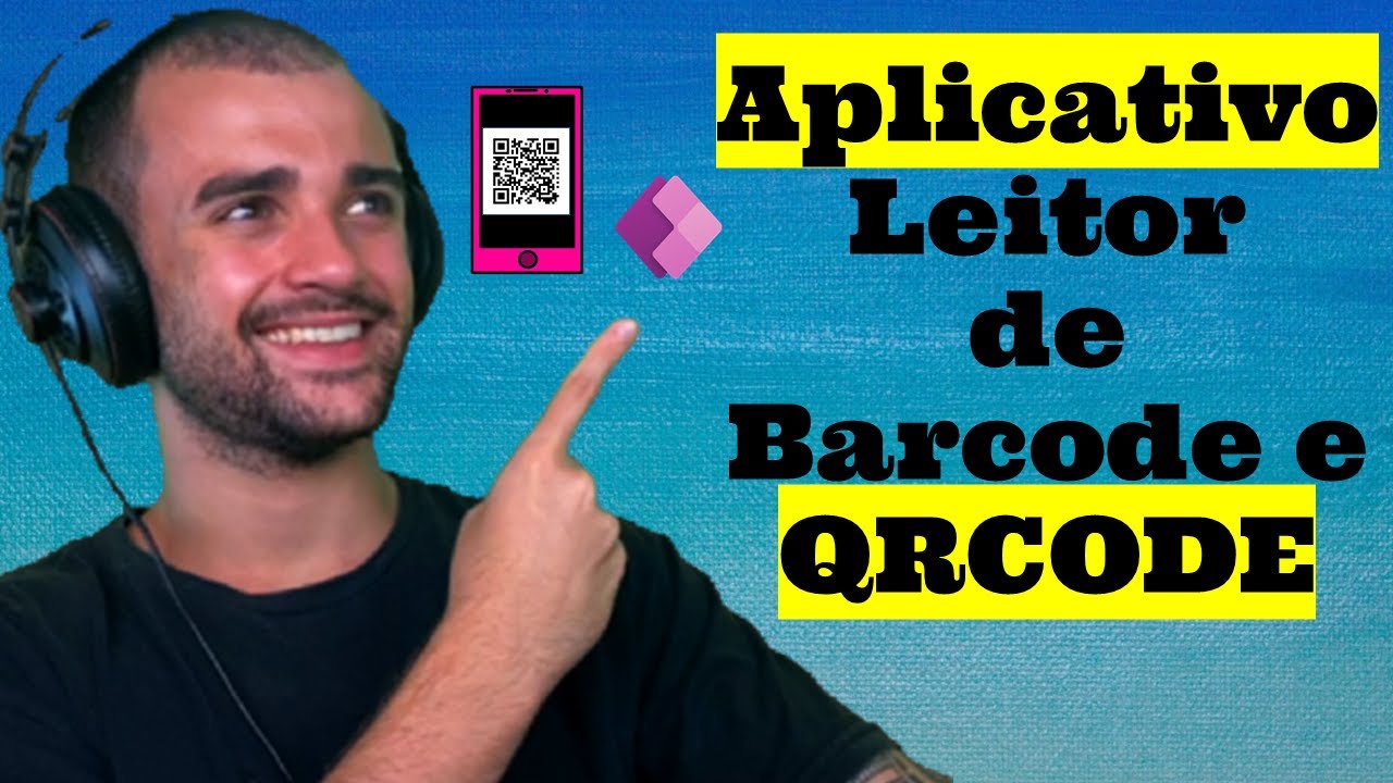 Como Criar um aplicativo leitor de código de barras ou QRCode em menos de 10 minutos com PowerApps