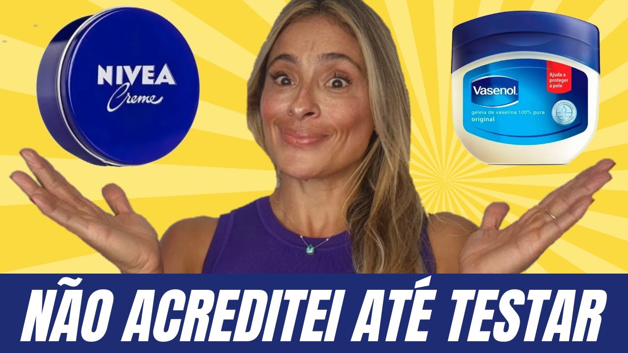 NIVEA X VASELINA! Qual o Melhor para sua Pele e Bolso?