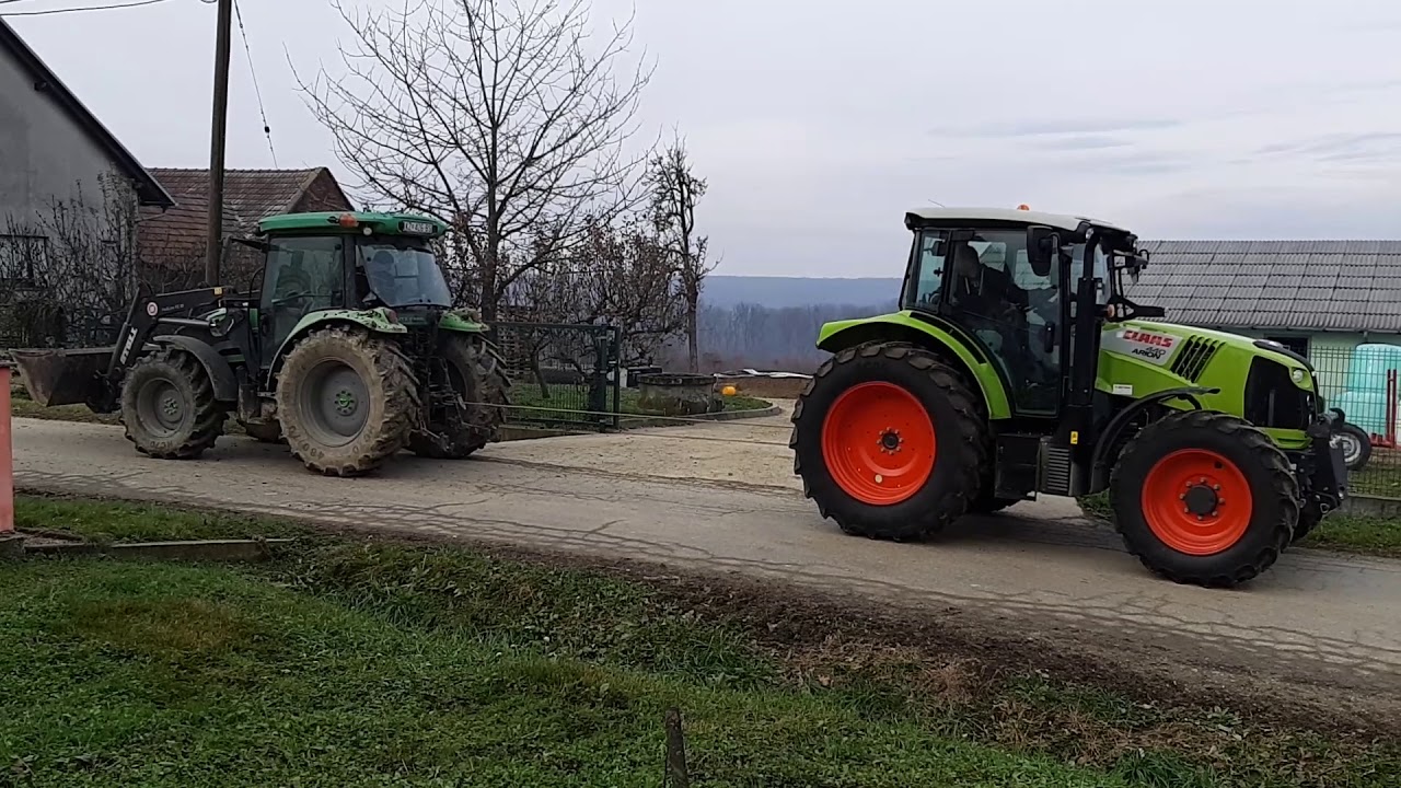 Deutz Fahr 5120C vs Claas Arion 440
