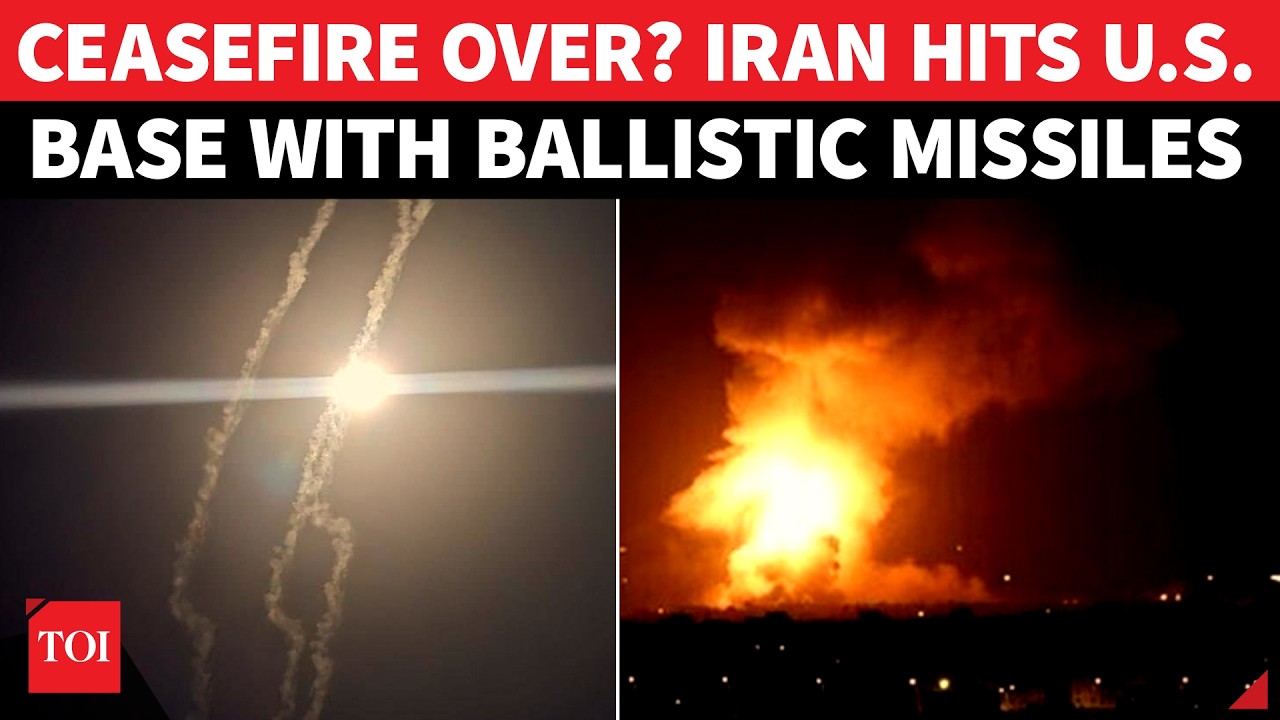 BREAKING: Iran Surprises U.S. With Ballistic Missile Attack On American Military Base | WATCH