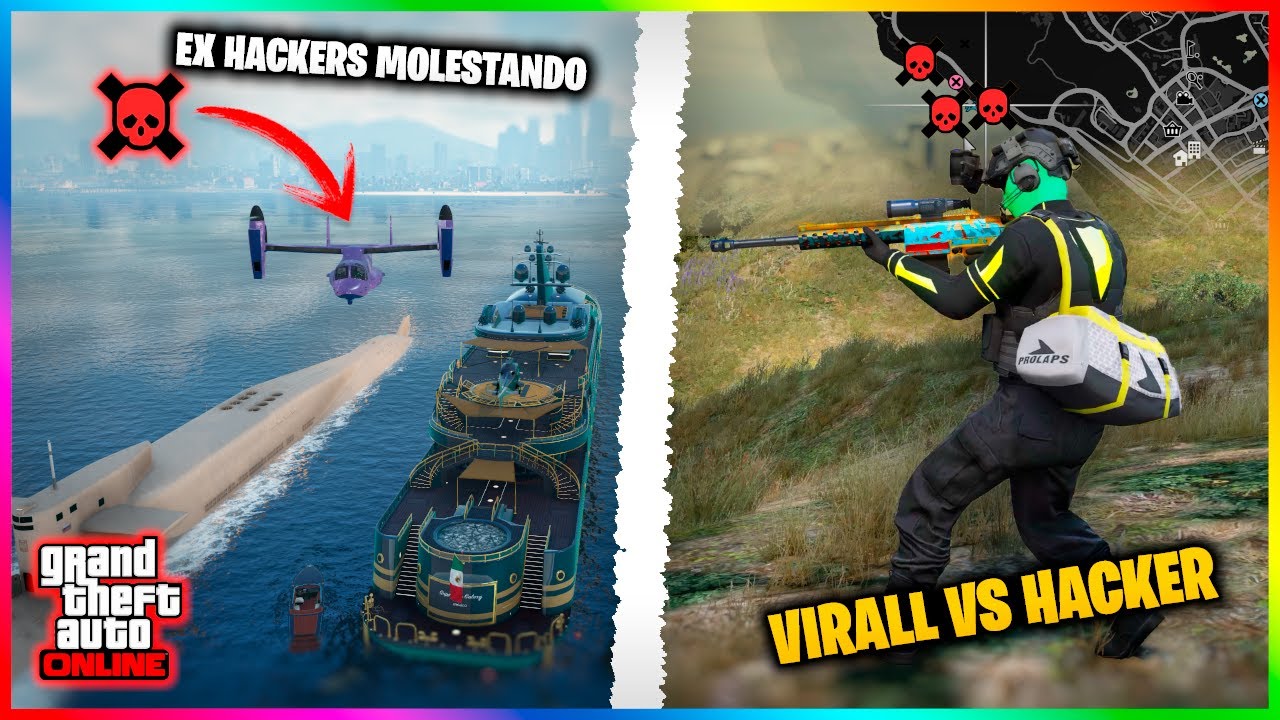 ¿Qué Pasa Cuando 2 EX-HACKERS  SE ENFRENTAN en GTA?