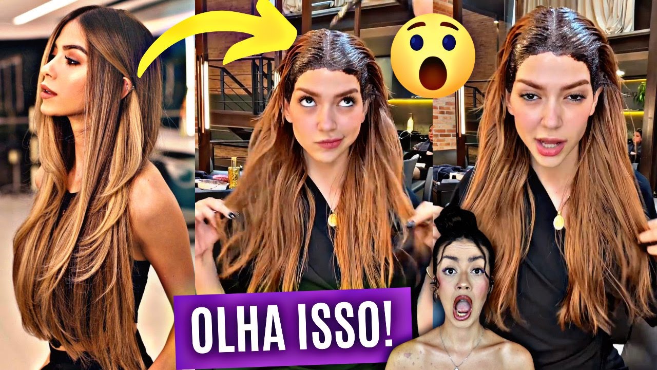 O CABELO MAIS FAMOSO DO PINTEREST FOI ESTRAGADO!!? JORDANNA MAIA ESTÁ RUIVA!