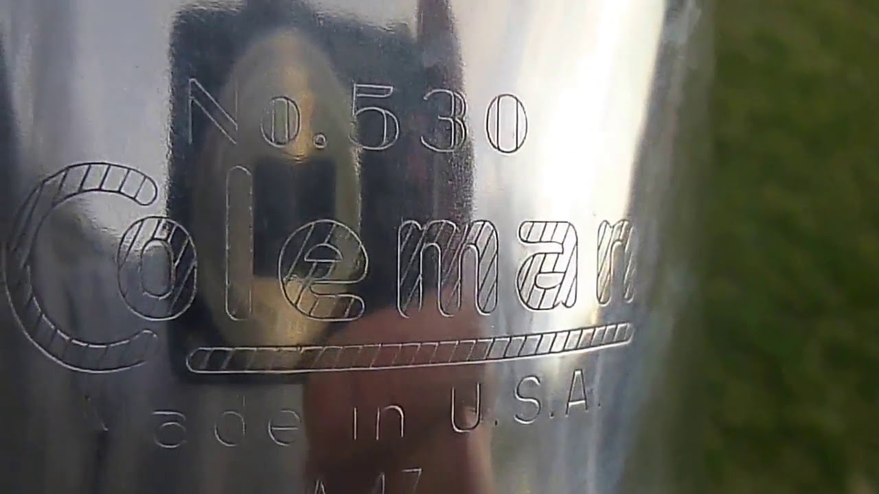 Coleman 530 stove