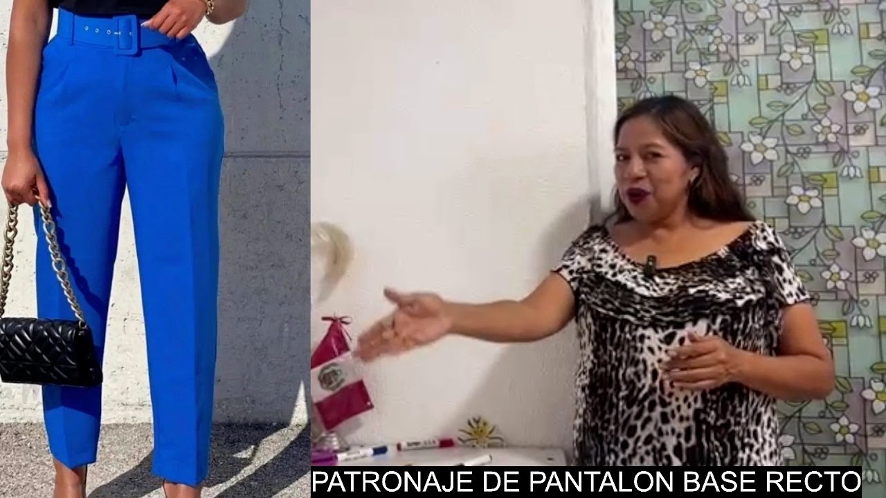 COSTURA PARA PRINCIPIANTES: PANTALON BASE