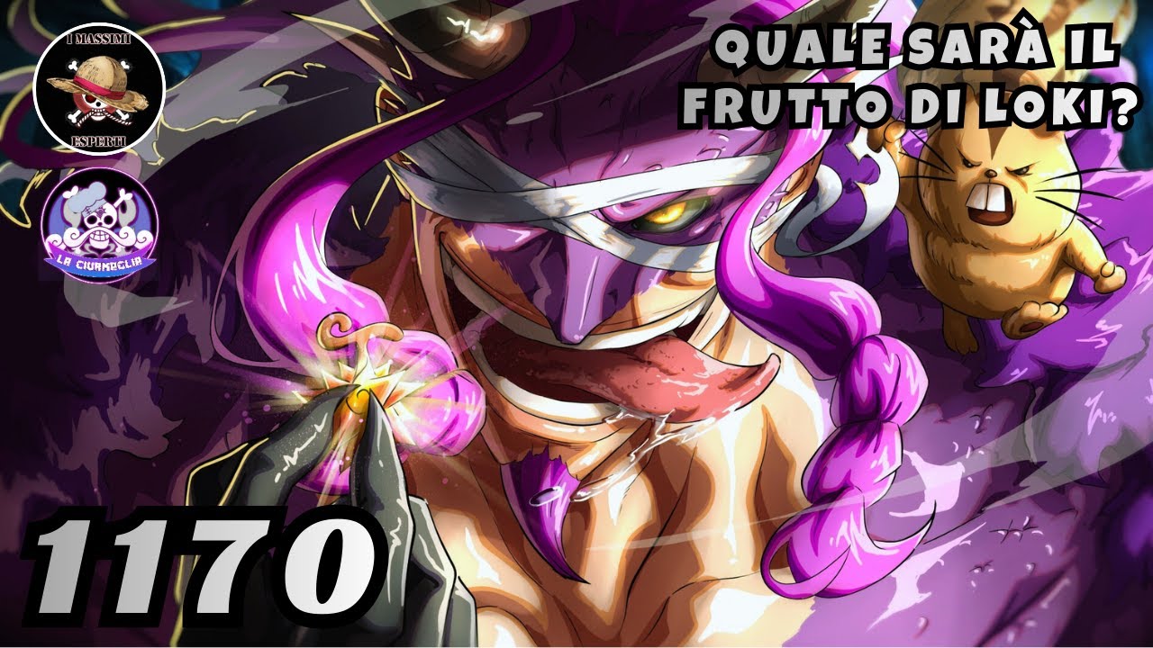 Mostrato il FRUTTO Leggendario di LOKI. L'incredibile Potenza del Principe di ELBAPH. One Piece 1170