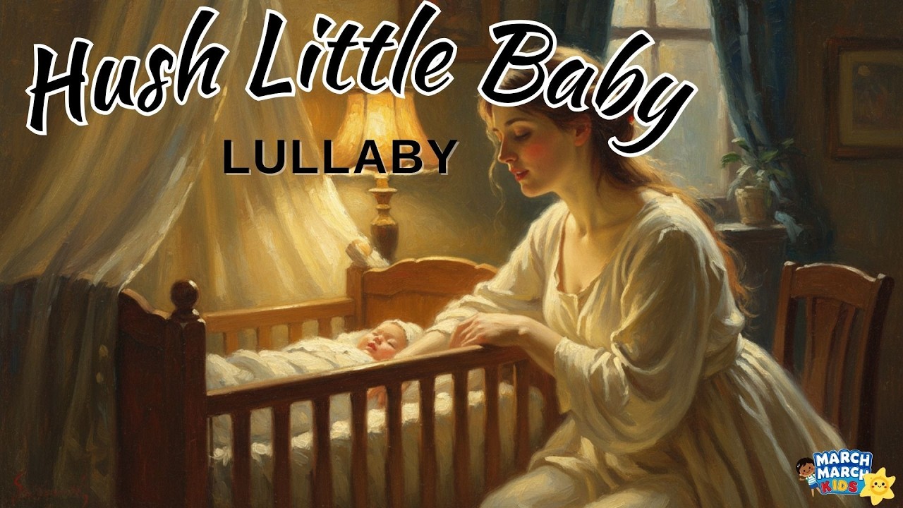 Hush Little Baby | Gentle English Lullaby for Babies & Toddlers