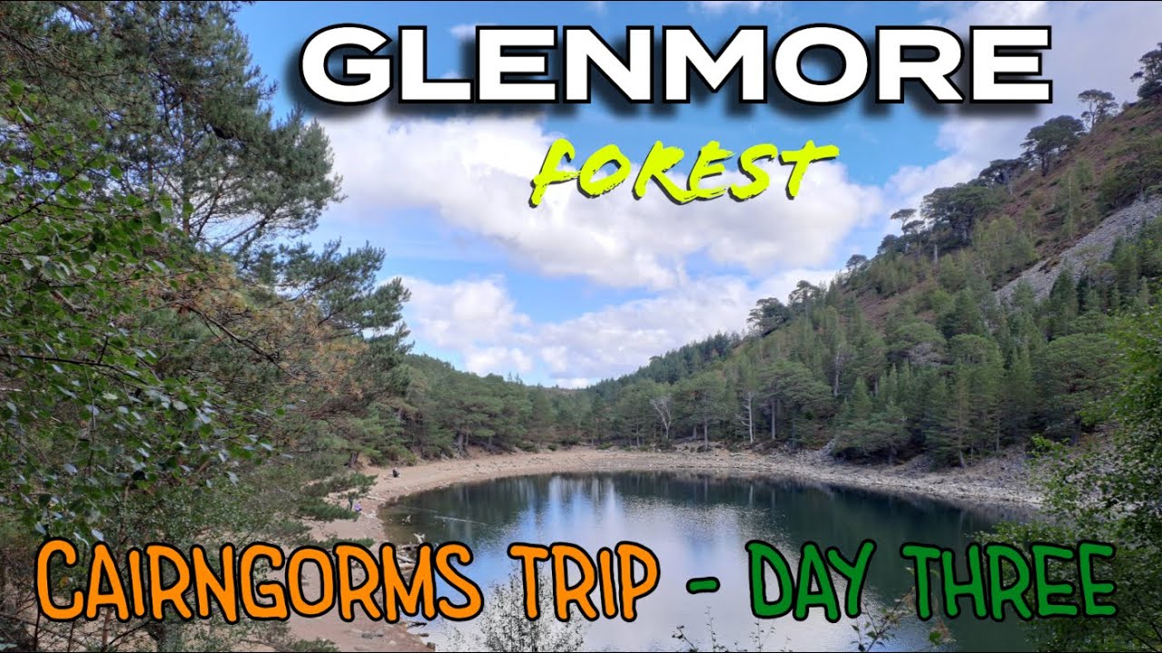 Cairngorms Trip - Relaxing Meander around Loch Morlich, through Glenmore Forest, to the Green Loch