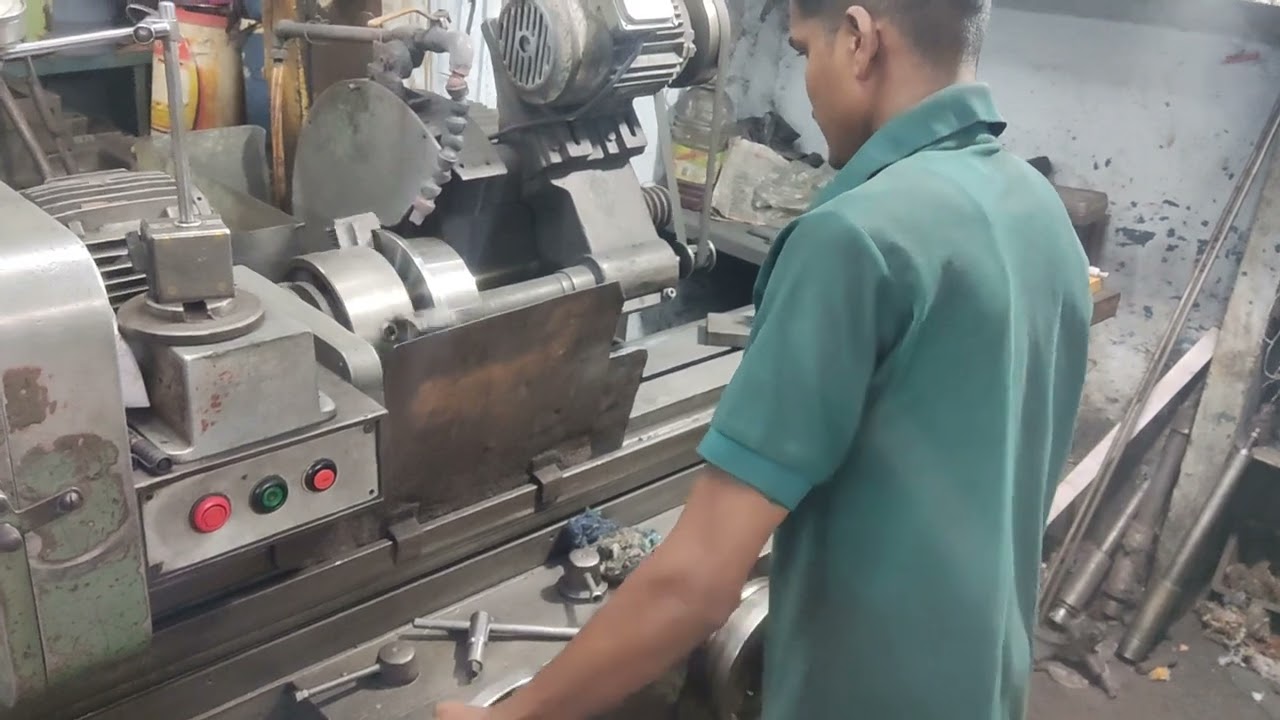 bearing roller ID grinding 👍@mdghouse3183 @mechtech_stuff