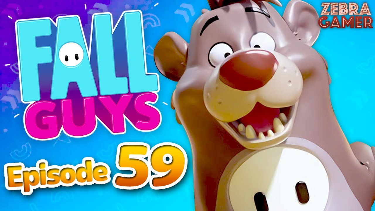 Baloo & King Louie Costumes! Jungle Book Baloouie Bundle! - Fall Guys Gameplay Part 59