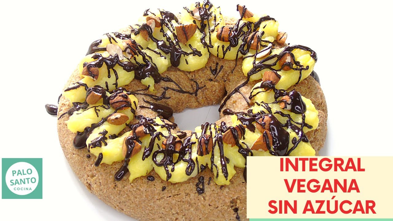ROSCA de PASCUA INTEGRAL, VEGANA sin AZÚCAR