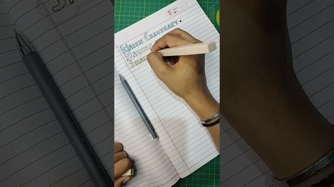 aesthetic name writing 💗✨