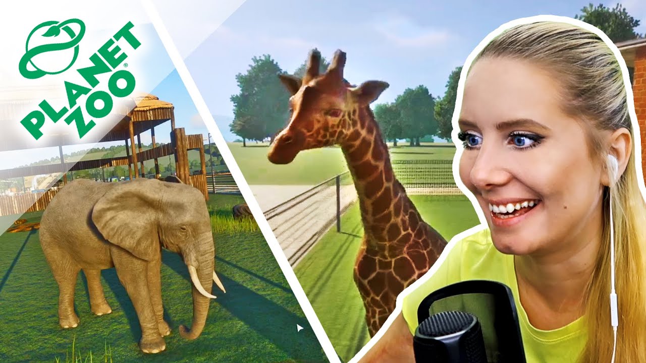 ŽIRAFA, SLON A ROZKOŠNÉ PŘEKVÁPKO ● Planet Zoo 14