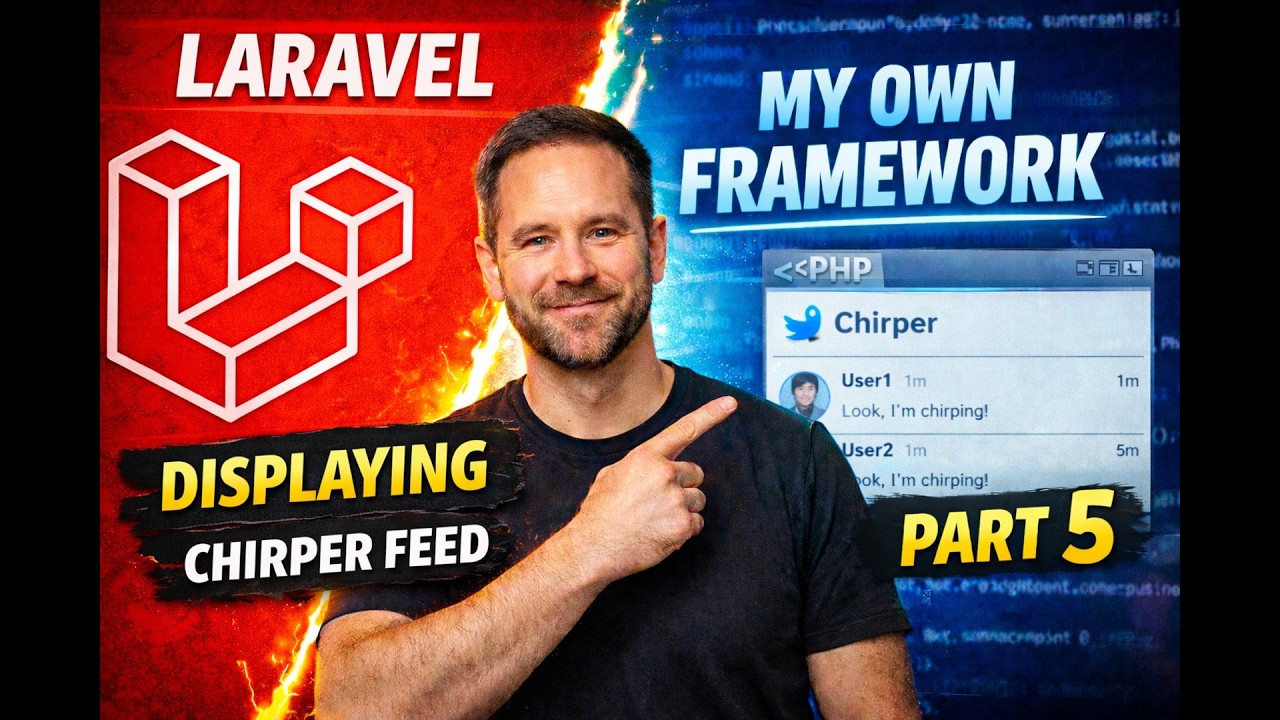 Part 5 - I Followed a Laravel Tutorial… But Used My Own Framework Instead