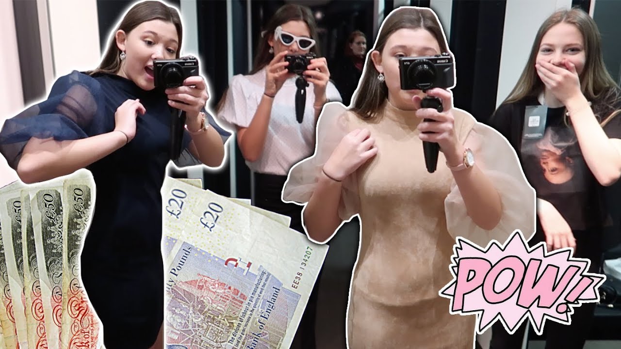 TEEN BEST FRIEND CHOOSES MY OUTFIT CHALLENGE - TEEN SHOPPING ALONE VLOG!