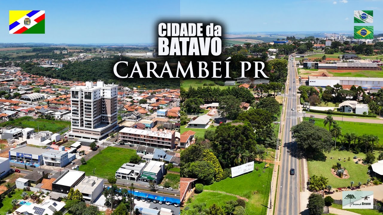 Fizemos uma Passeio de Drone por CARAMBEÍ PR