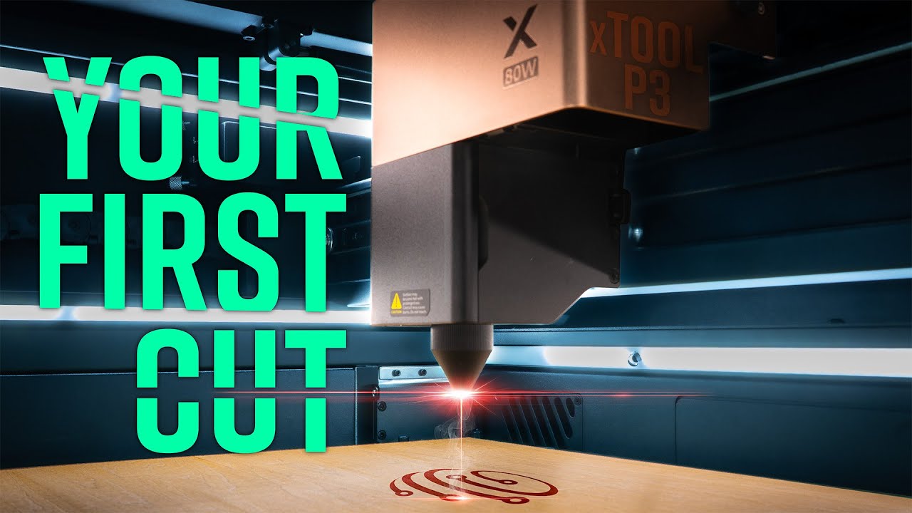 xTool P3: Краткое руководство для начинающих по первой резке