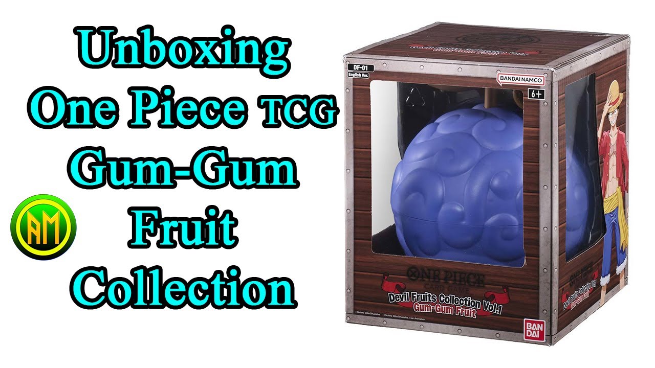 Unboxing Gum-Gum Devil Fruit Collection🍇🏴‍☠️ [One Piece TCG ITA🇮🇹]