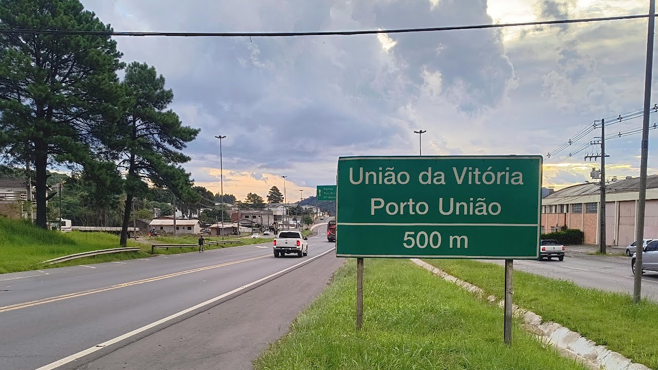 União da Vitória Paraná/ Porto União Santa Catarina 298/399 video4K